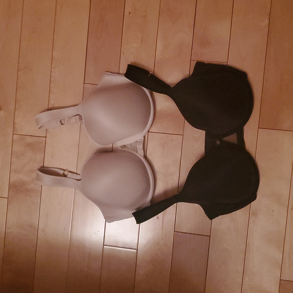 Used Thirdlove bras nude and black 32G